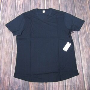 Swet Tailor NEW NWT Mens 2XL Navy Blue V Neck Tee T Shirt